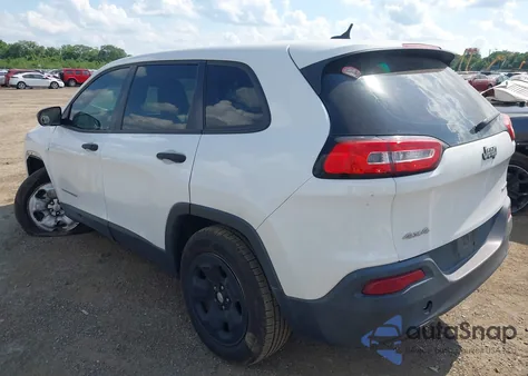 2014 Jeep Cherokee Sport z USA, uszkodzony, nr VIN 1C4PJMAB4EW317559
